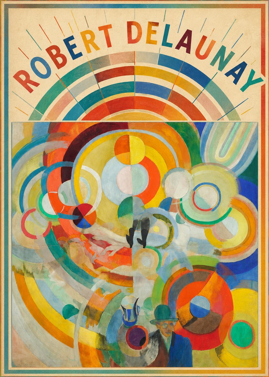 Robert Delaunay Robert Delaunay III No5 - Plakát