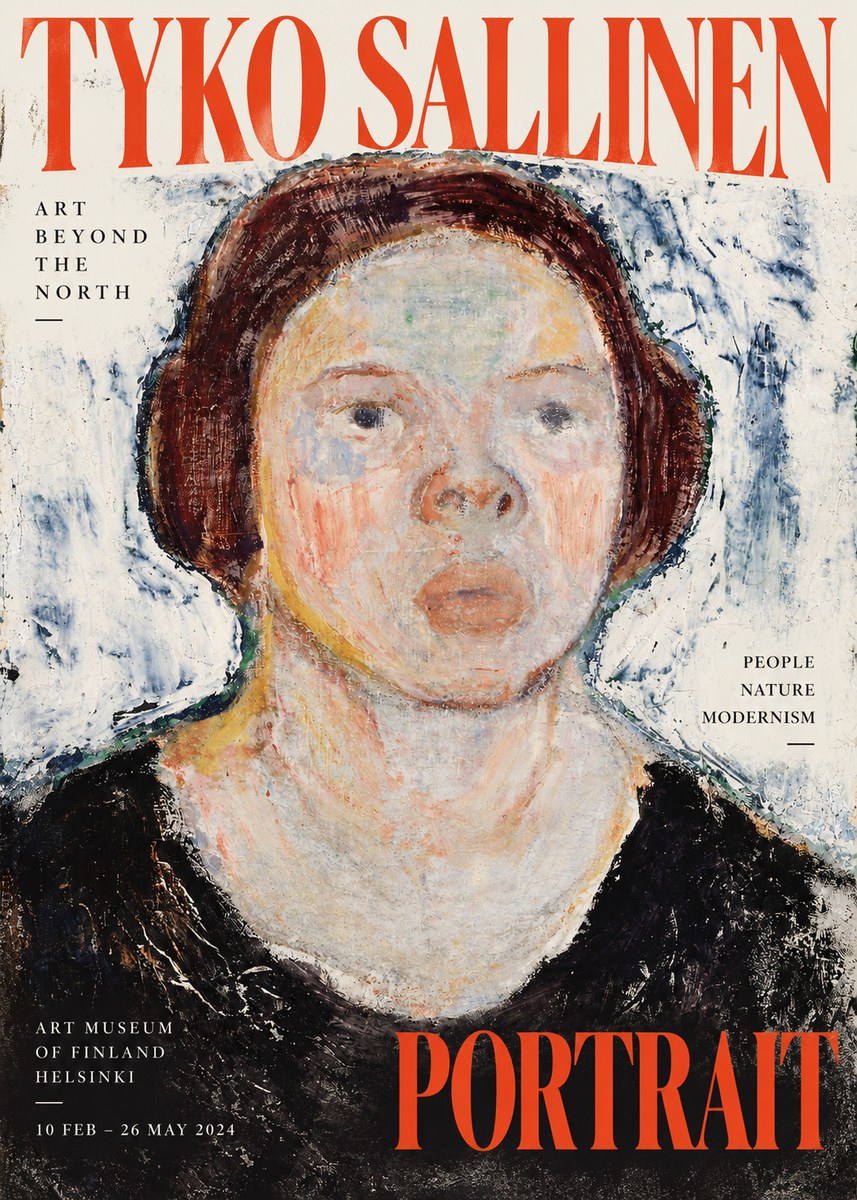 Tyko Sallinen Portrait I No2 - Plakát