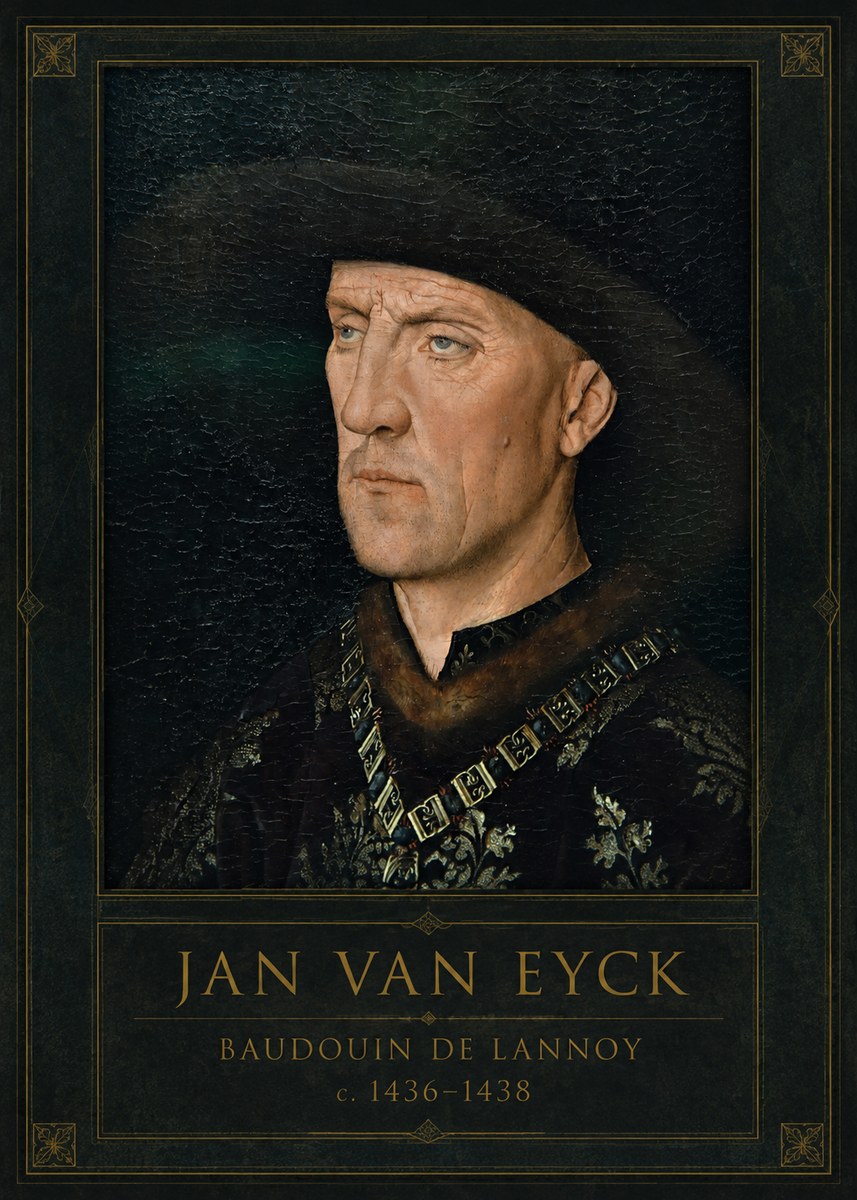Jan van Eyck Baudouin De Lannoy No1 - Plakát