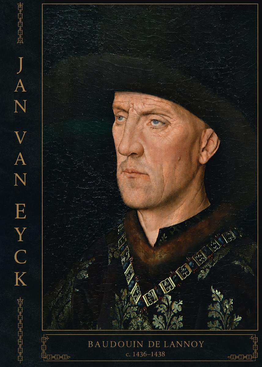 Jan van Eyck Baudouin De Lannoy No2 - Plakát