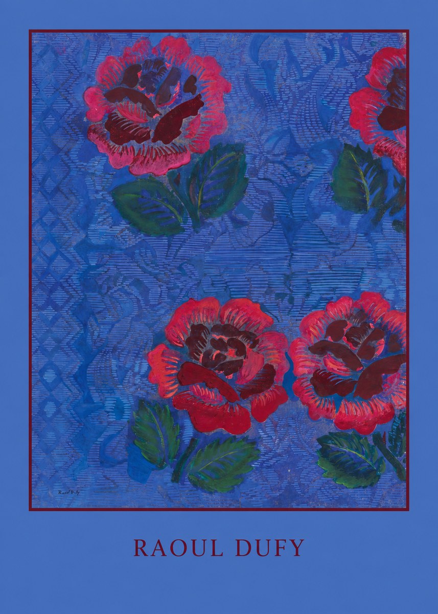 Raoul Dufy Roses No4 - Plakát