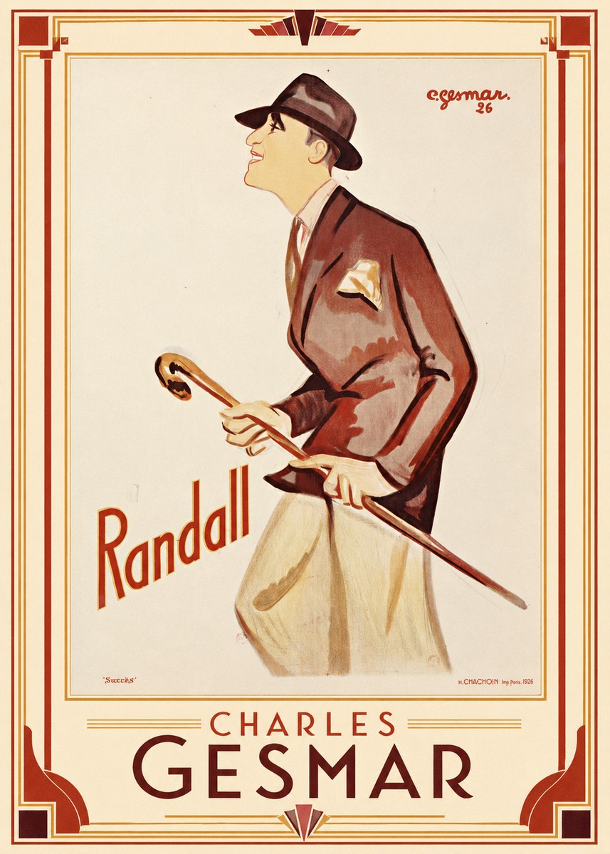 Charles Gesmar Randall II No1 - Plakát