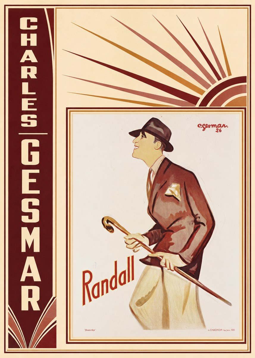 Charles Gesmar Randall II No3 - Plakát