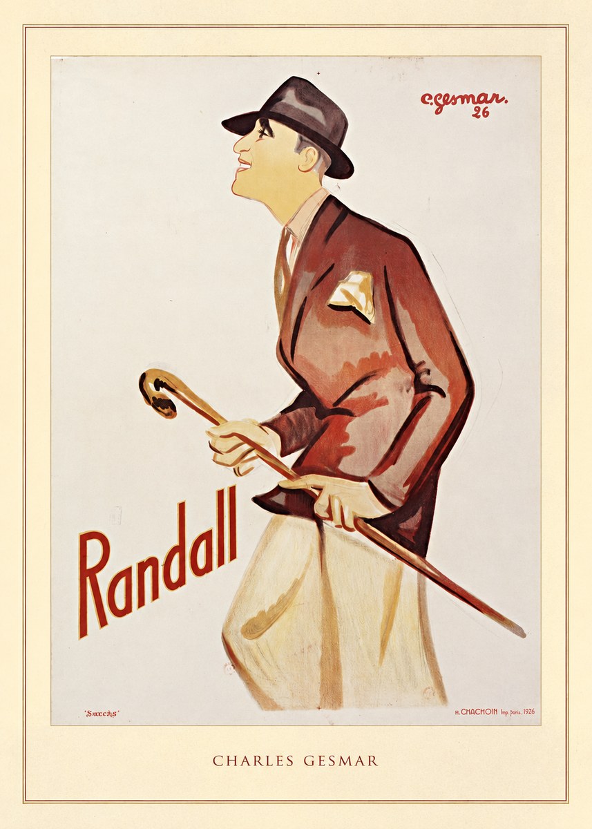 Charles Gesmar Randall II No4 - Plakát