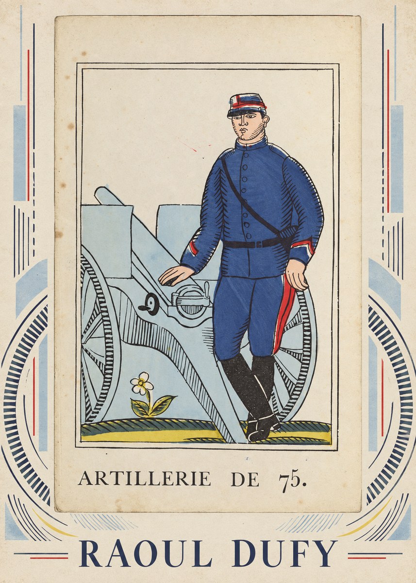 Raoul Dufy Artillerie De 75. No3 - Plakát