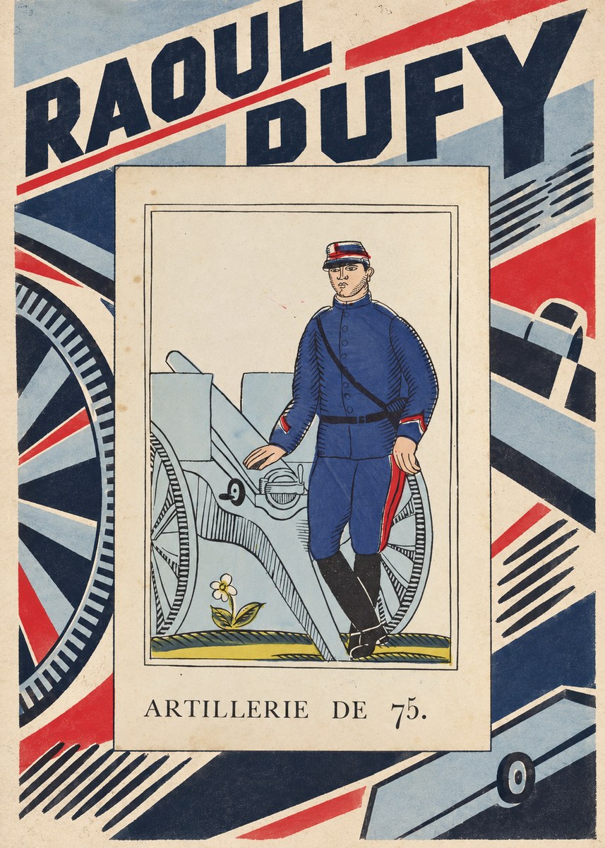 Raoul Dufy Artillerie De 75. No5 - Plakát
