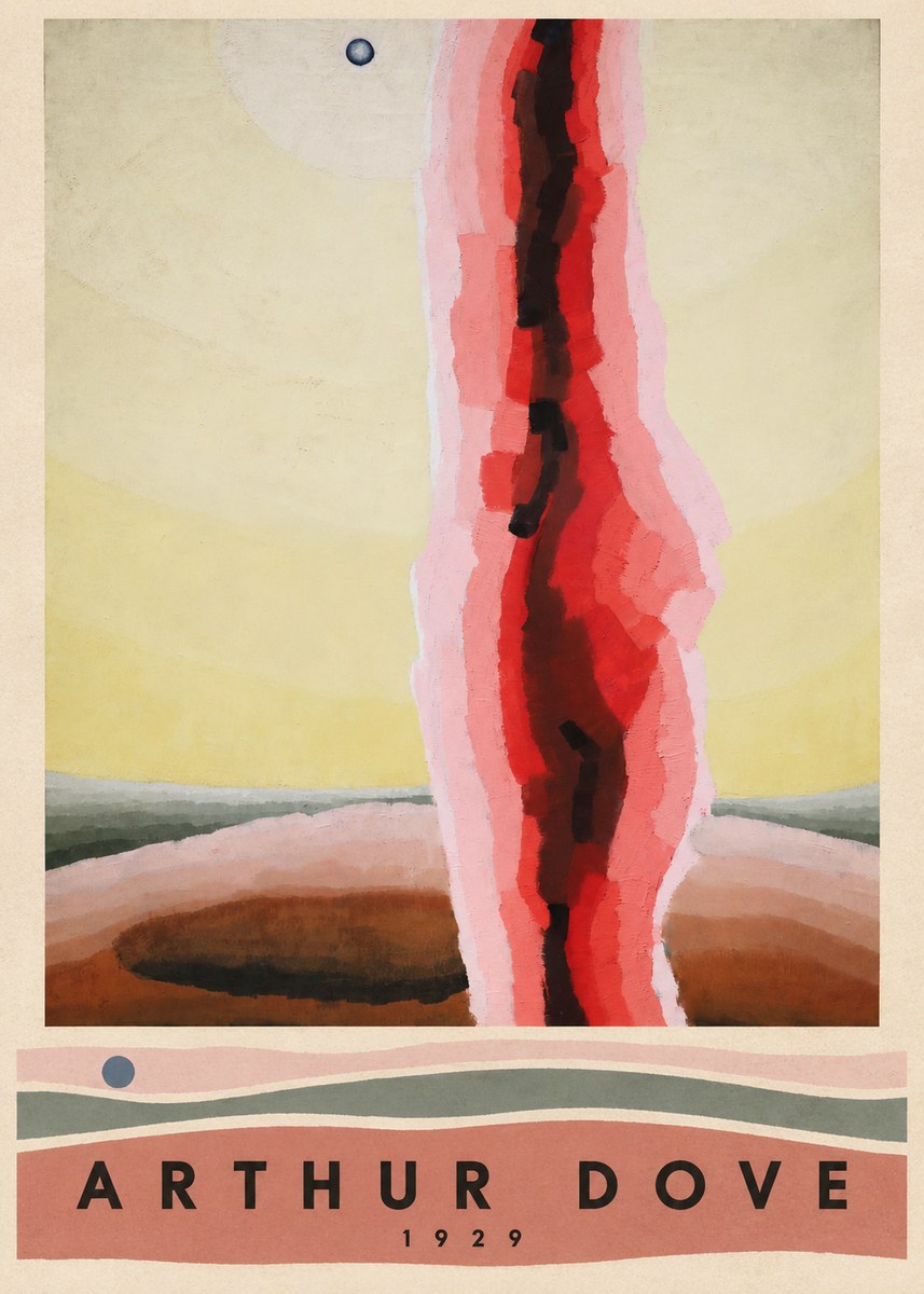 Arthur Dove Gale No4 - Plakát