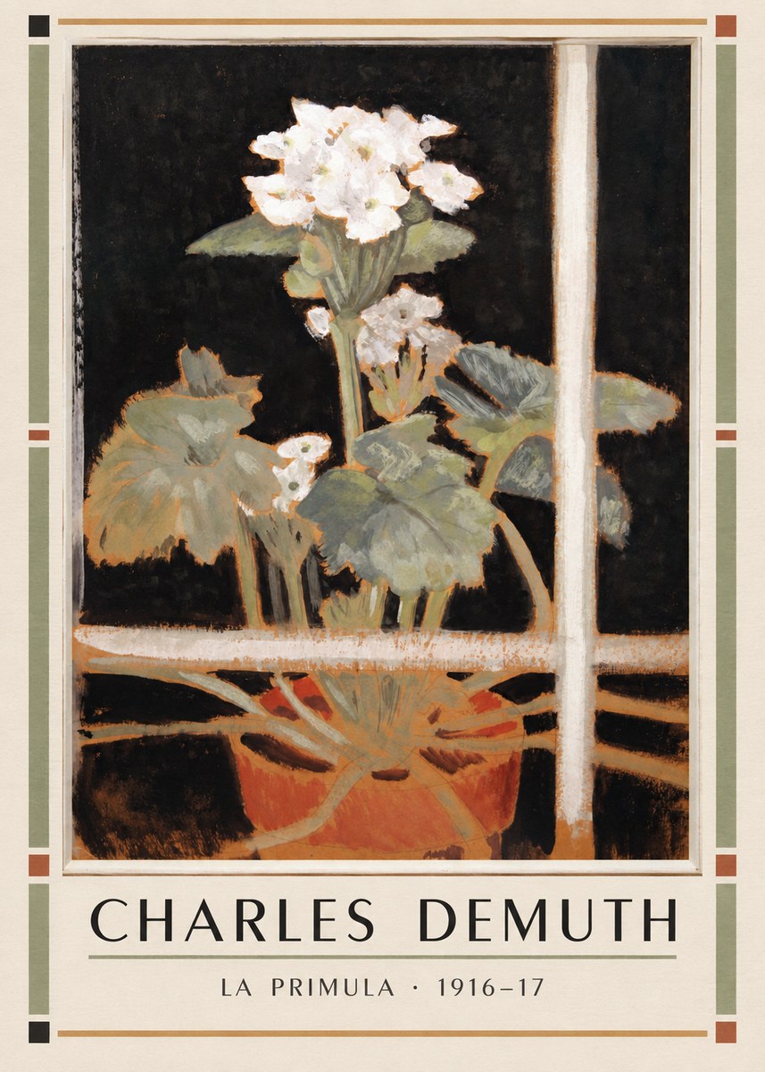 Charles Demuth La Primula No1 - Plakát