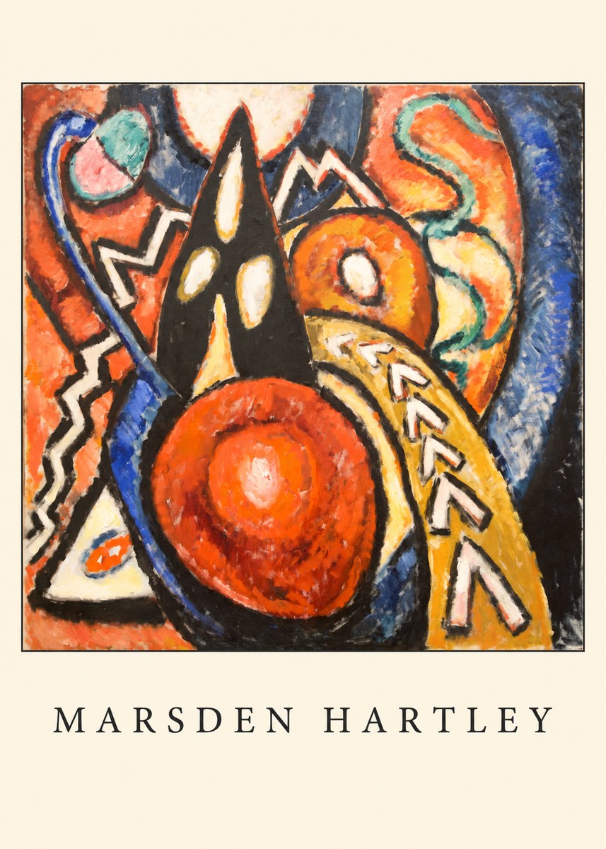 Marsden Hartley Marsden Hartley No4 - Plakát