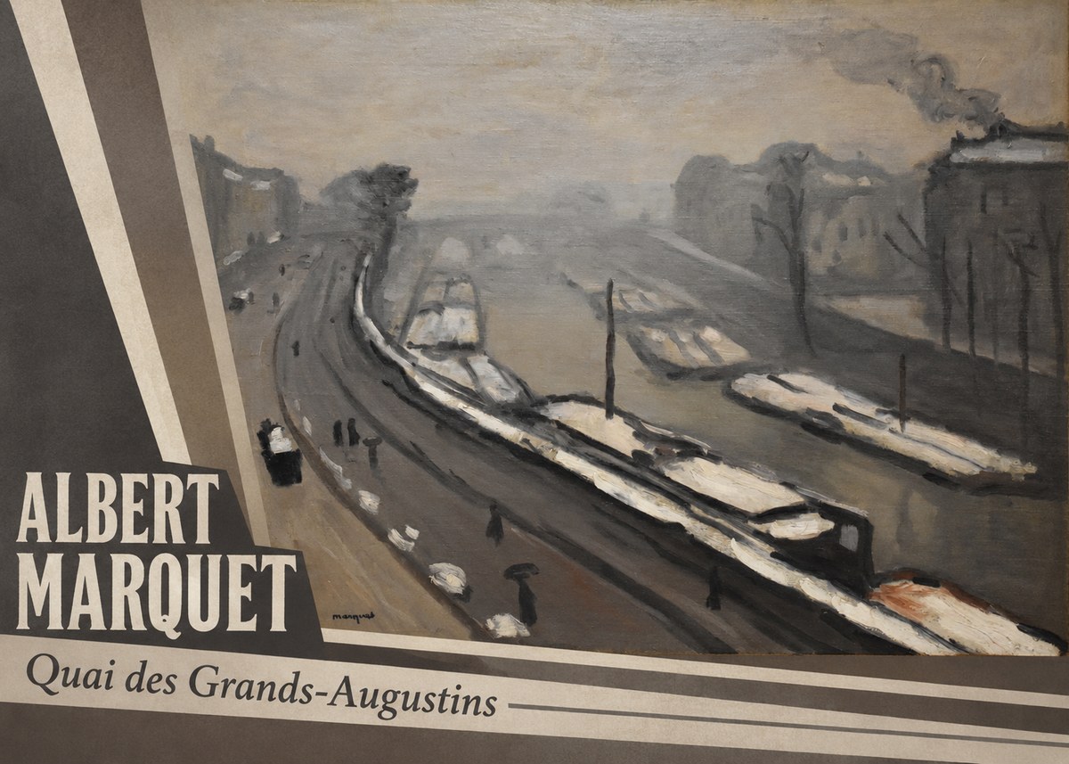 Albert Marquet Quai Des Grands-augustins No4 - Plakát