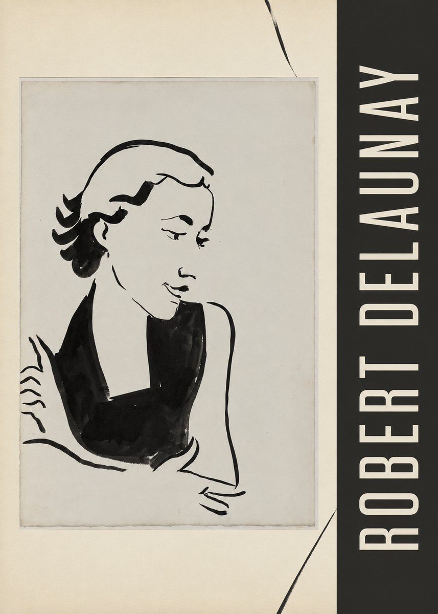 Robert Delaunay Figure Study No2 - Plakát
