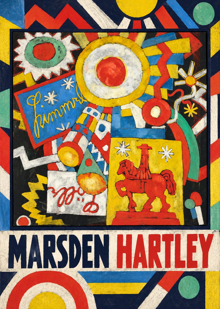 Marsden Hartley Himmel Lille No1 - Plakát