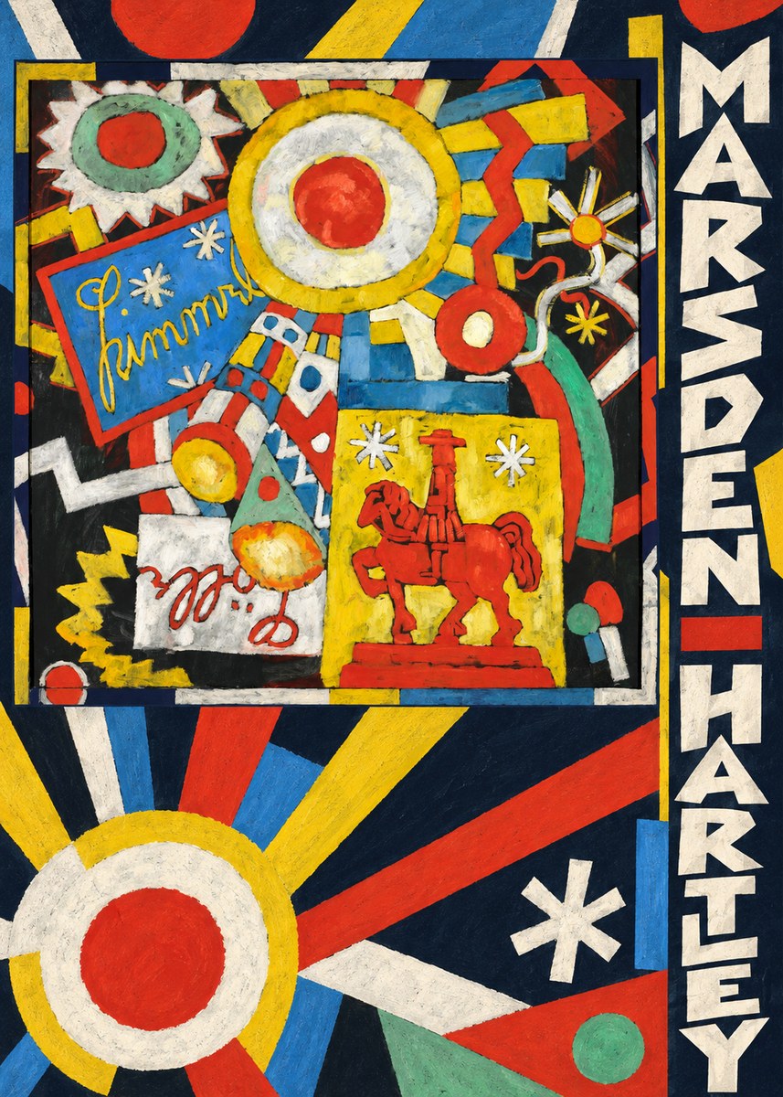 Marsden Hartley Himmel Lille No2 - Plakát