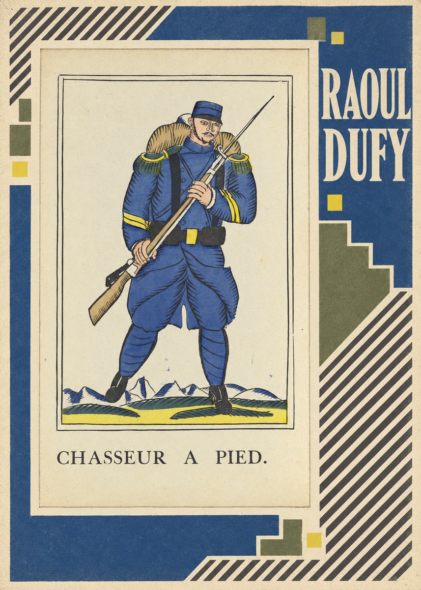 Raoul Dufy Chasseur a Pied. No5 - Plakát