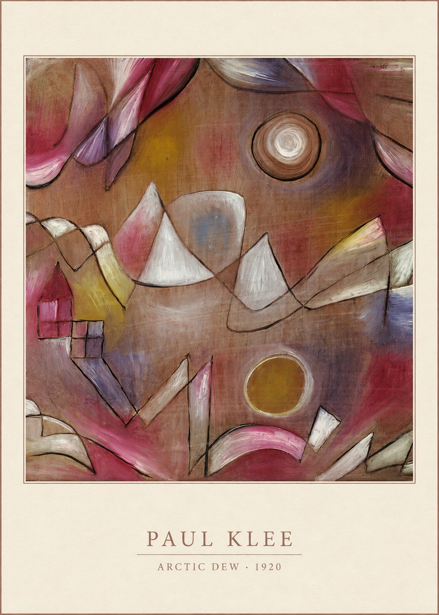 Paul Klee Arctic Dew No4 - Plakát