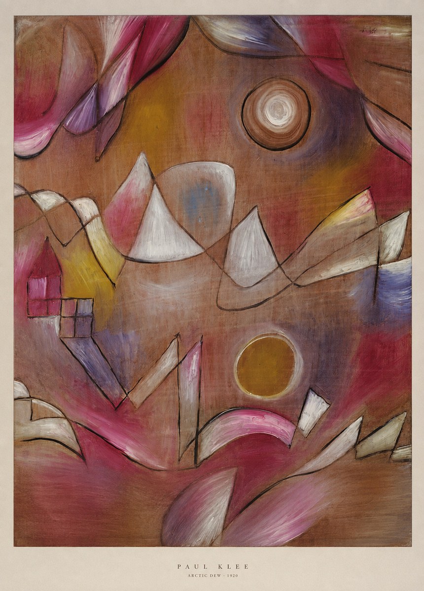 Paul Klee Arctic Dew No5 - Plakát