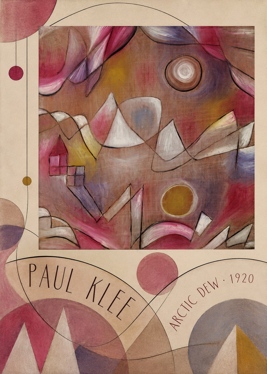Paul Klee Arctic Dew No6 - Plakát