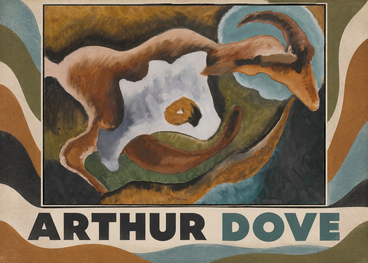 Arthur Dove Goat No4 - Plakát