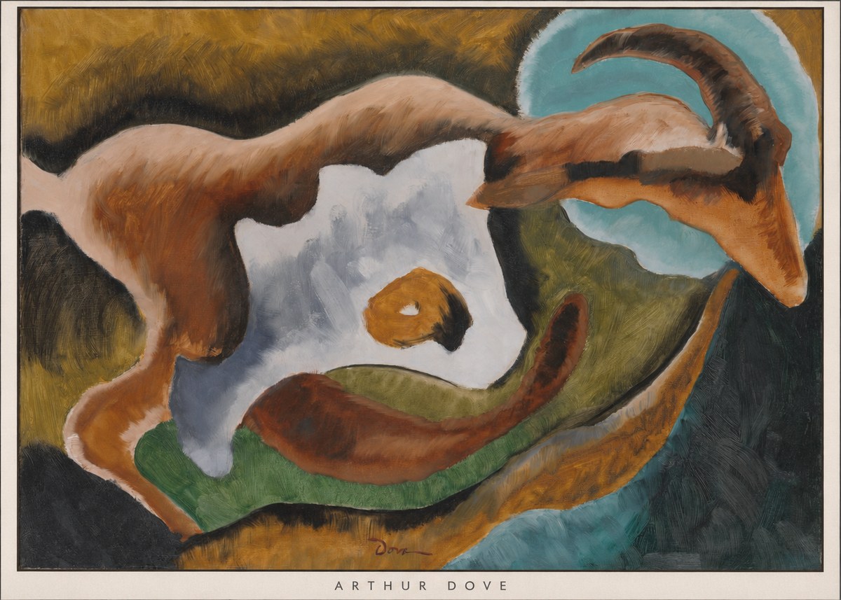 Arthur Dove Goat No5 - Plakát