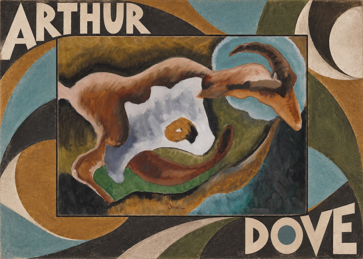 Arthur Dove Goat No6 - Plakát