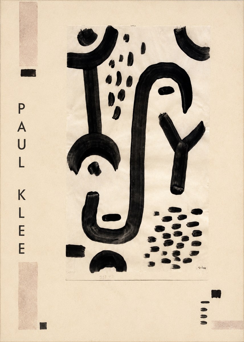 Paul Klee Face of the Goddess No2 - Plakát