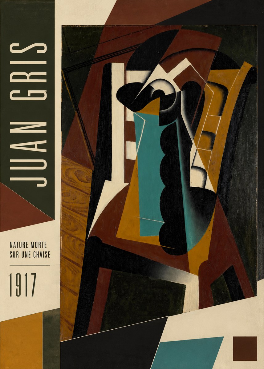Juan Gris Nature Morte Sur Une Chaise No2 - Plakát