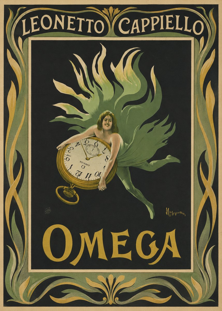 Leonetto Cappiello Omega No1 - Plakát