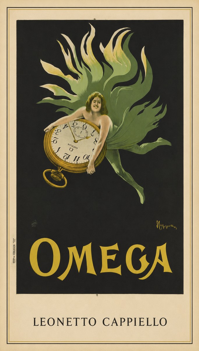 Leonetto Cappiello Omega No3 - Plakát