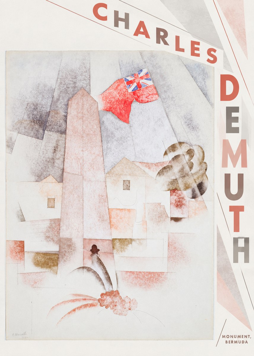 Charles Demuth Monument, Bermuda No5 - Plakát