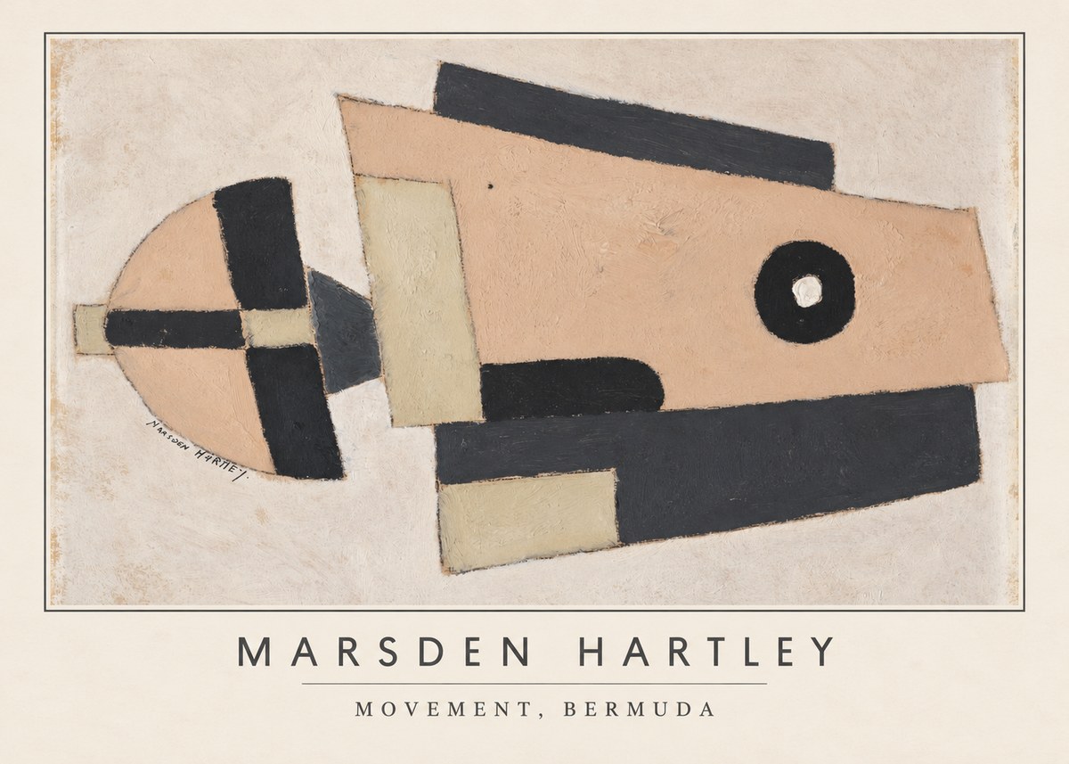 Marsden Hartley Movement, Bermuda No3 - Plakát