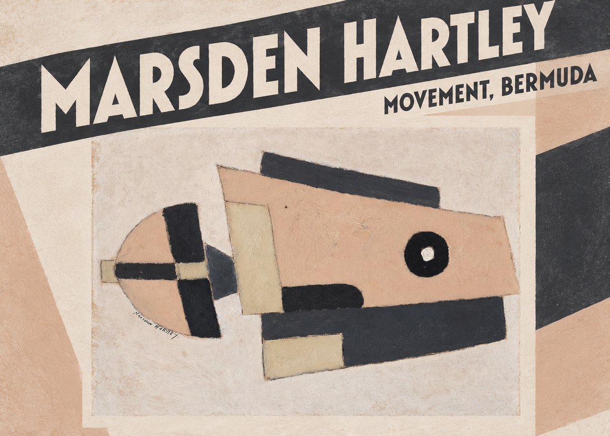 Marsden Hartley Movement, Bermuda No4 - Plakát