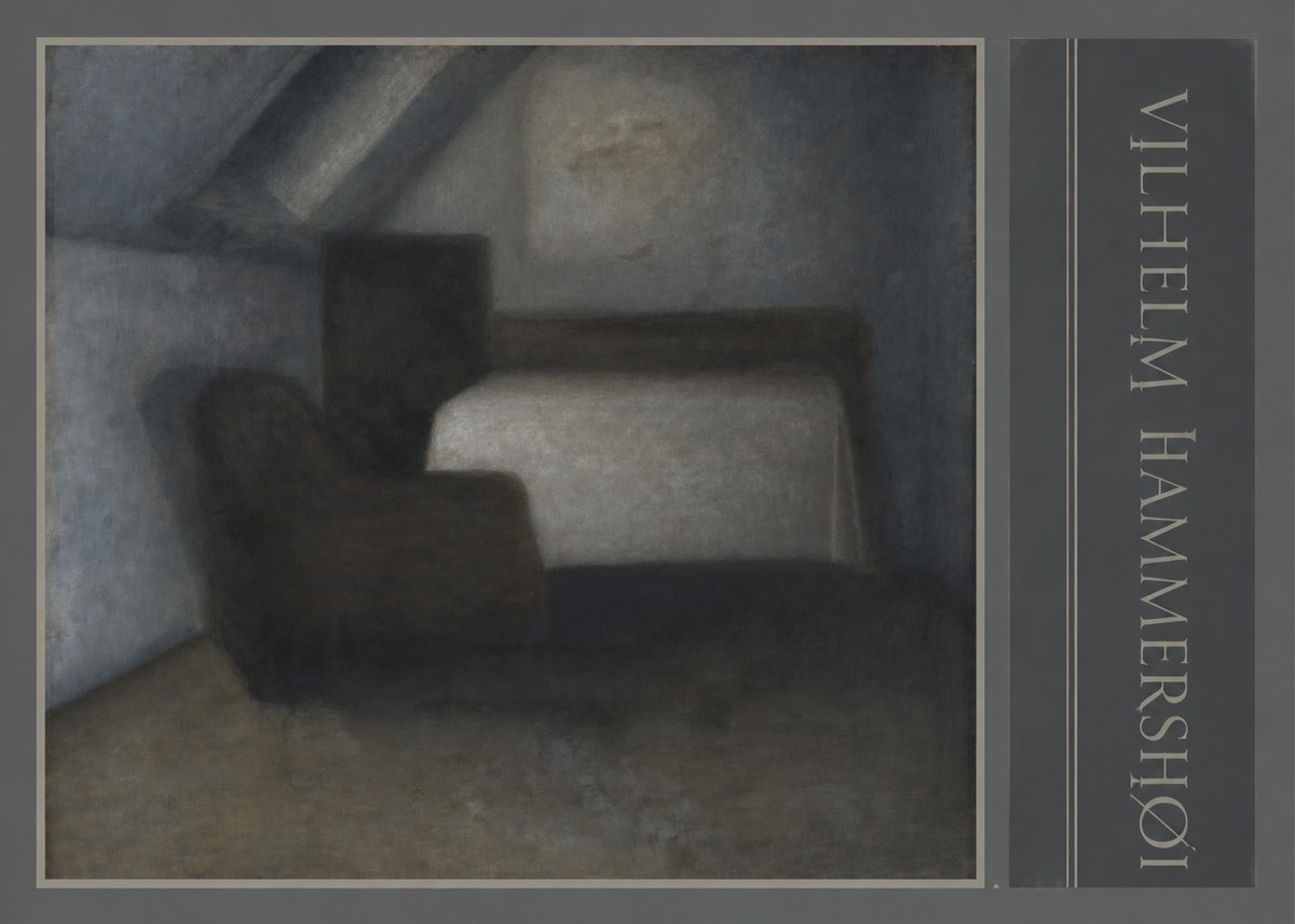 Vilhelm Hammershøi Interior, Strandgade 30 III No2 - Plakát
