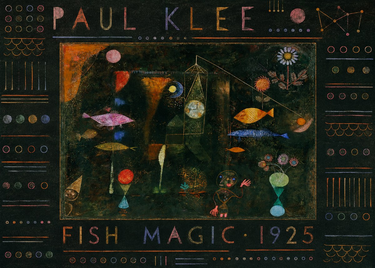Paul Klee Fish Magic II No3 - Plakát