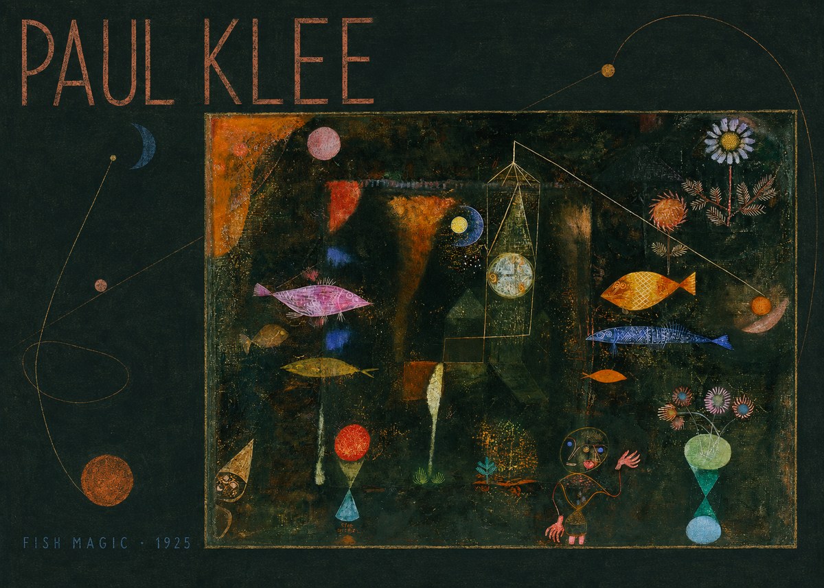 Paul Klee Fish Magic II No5 - Plakát