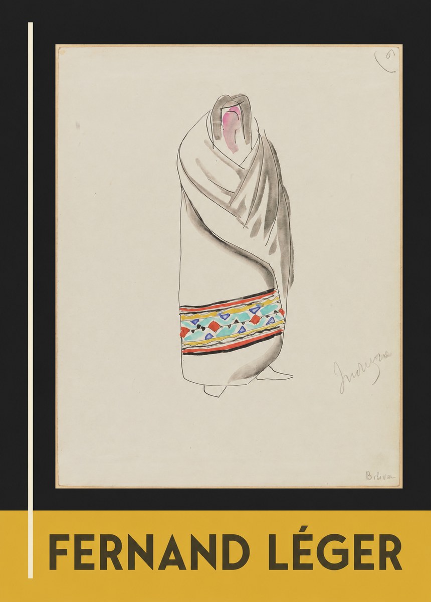 Fernand Léger Indiene, Bolivia No6 - Plakát
