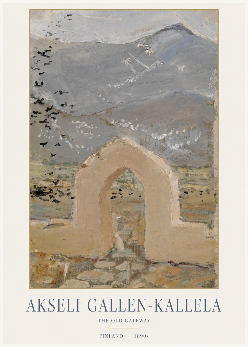 Akseli Gallen-Kallela The Arch No6 - Plakát