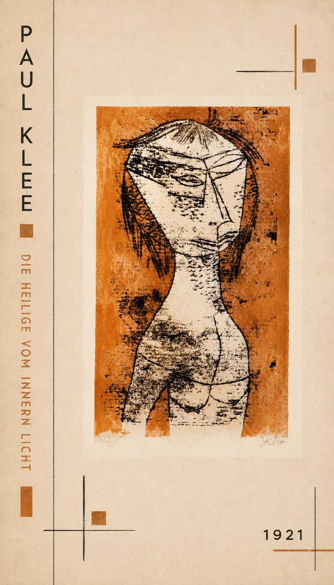 Paul Klee Die Heilige Vom Innern Licht No2 - Plakát