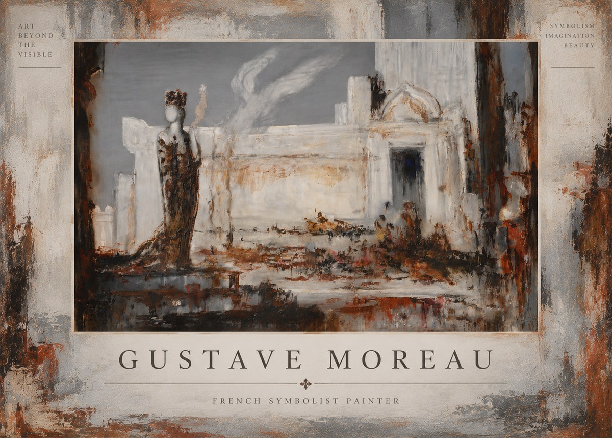 Gustave Moreau Untitled I No5 - Plakát