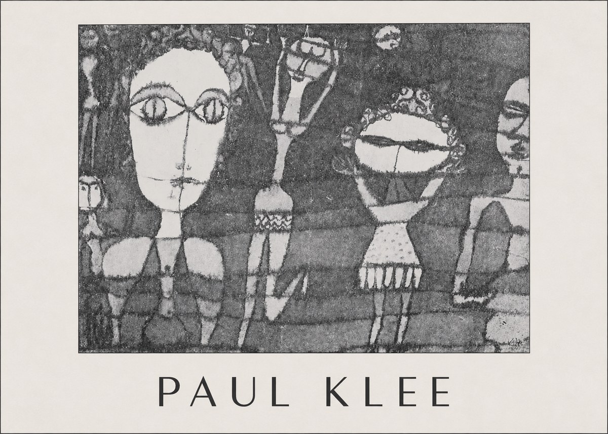 Paul Klee Specter of a Genius No1 - Plakát