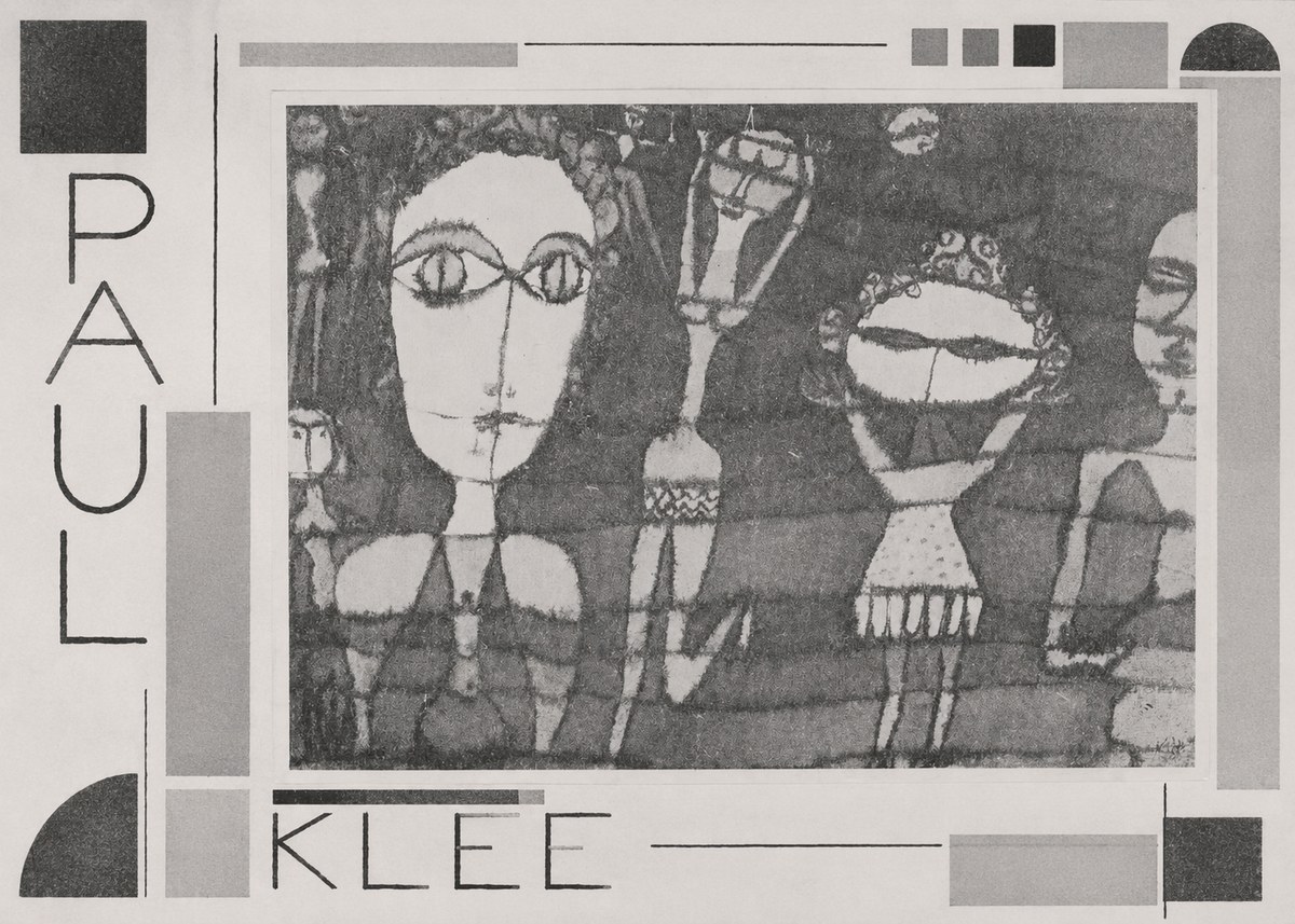 Paul Klee Specter of a Genius No2 - Plakát