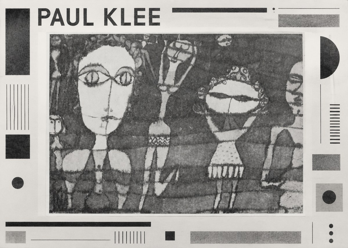 Paul Klee Specter of a Genius No3 - Plakát