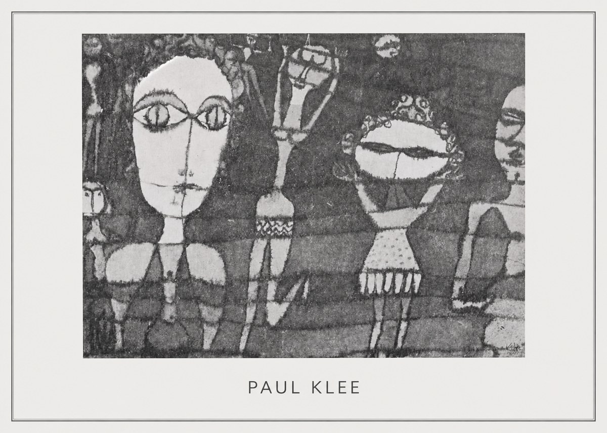 Paul Klee Specter of a Genius No5 - Plakát
