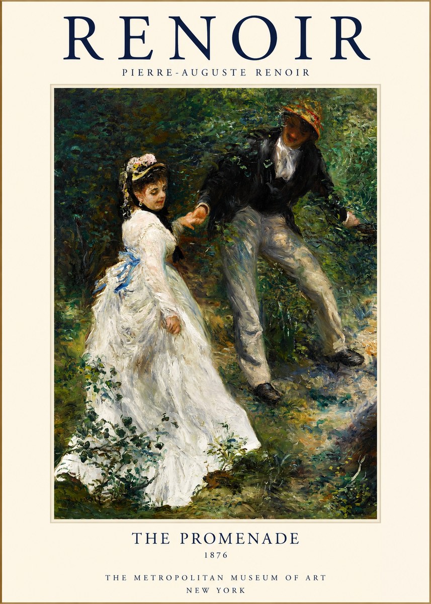 Renoir The Promenade No1 - Plakát