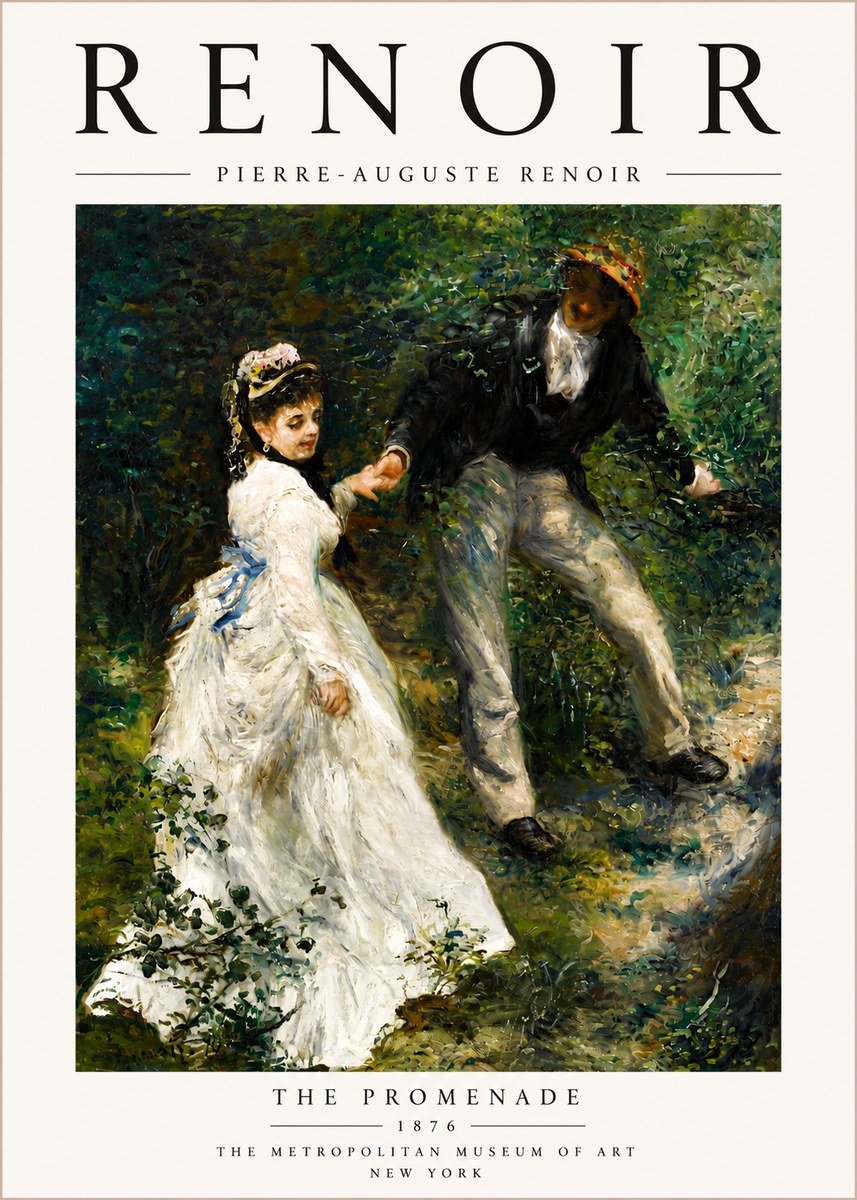 Renoir The Promenade No6 - Plakát
