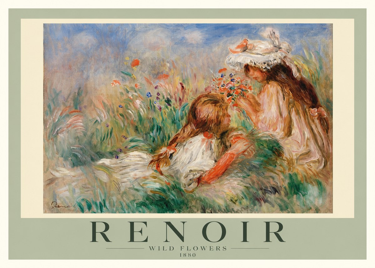 Renoir Wild Flowers No2 - Plakát