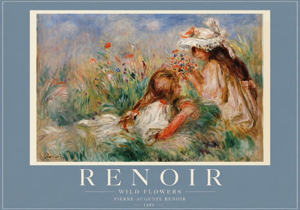 Renoir Wild Flowers No3 - Plakát