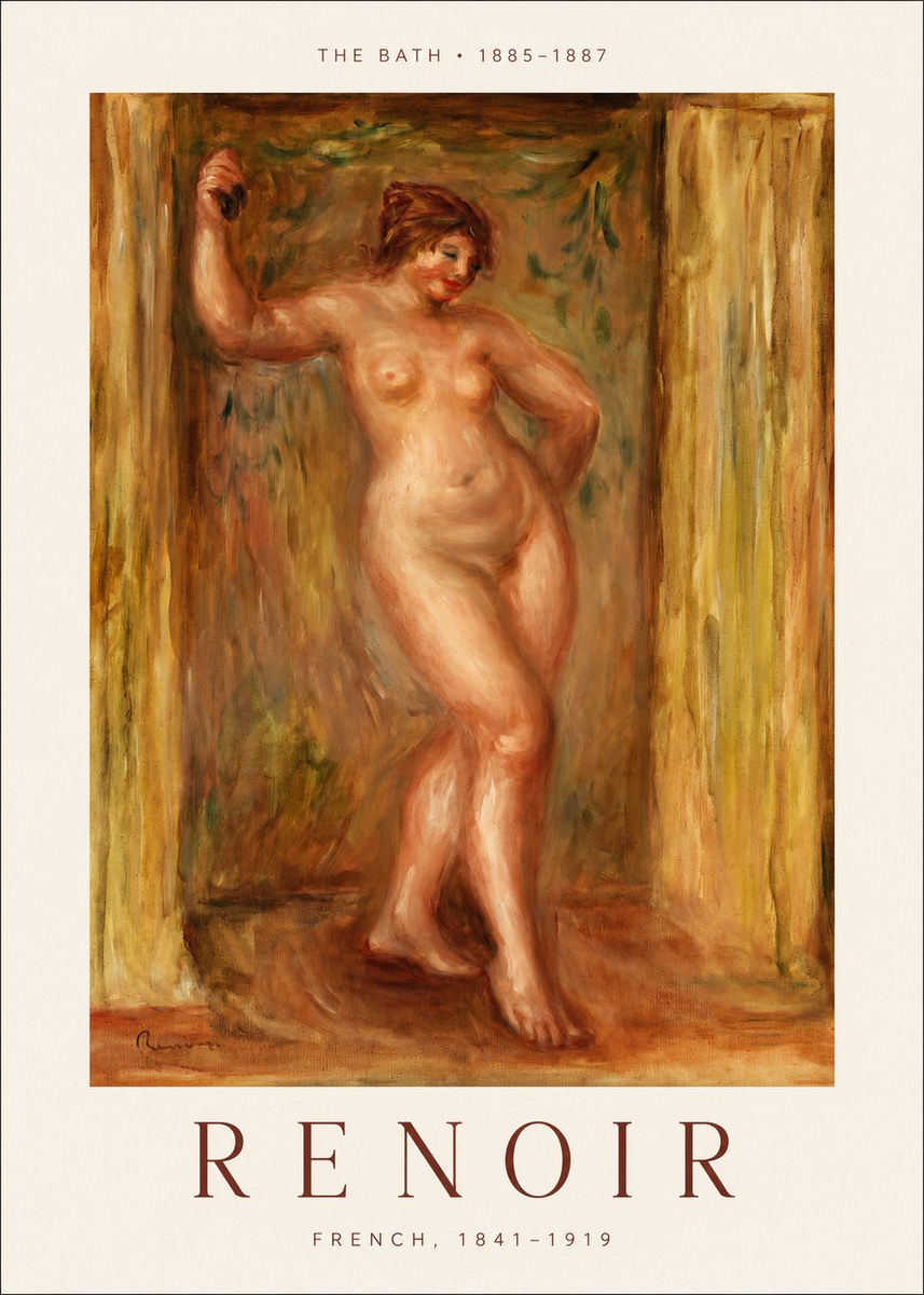 Renoir The Bath No1 - Plakát