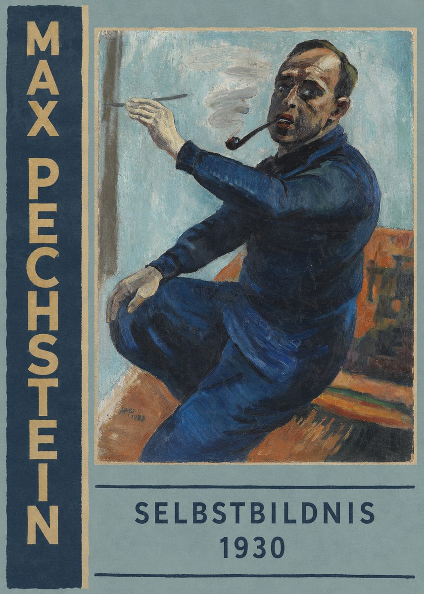 Max Pechstein Selbstbildnis No2 - Plakát