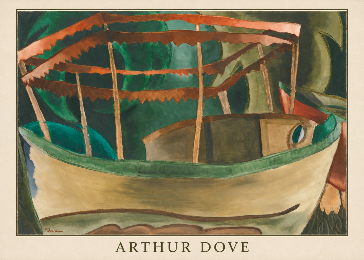 Arthur Dove Ferry Boat No4 - Plakát