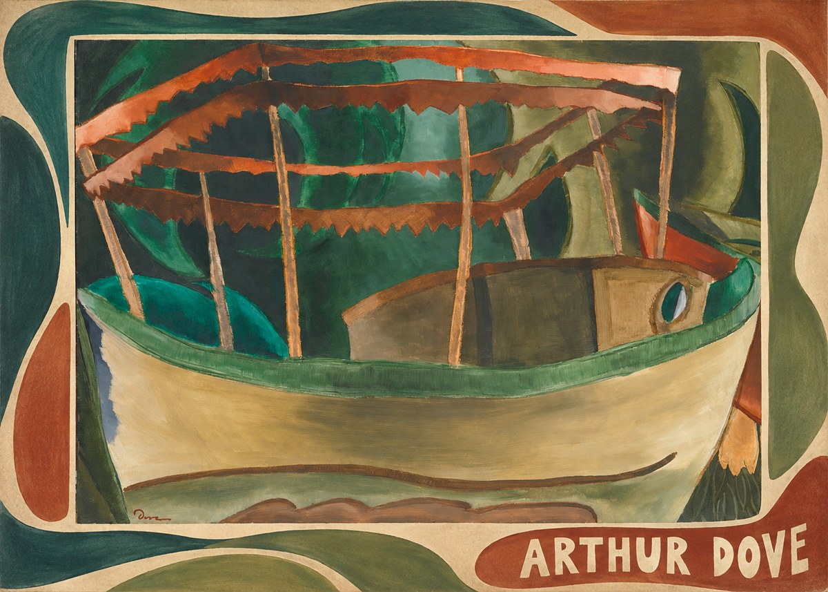 Arthur Dove Ferry Boat No5 - Plakát